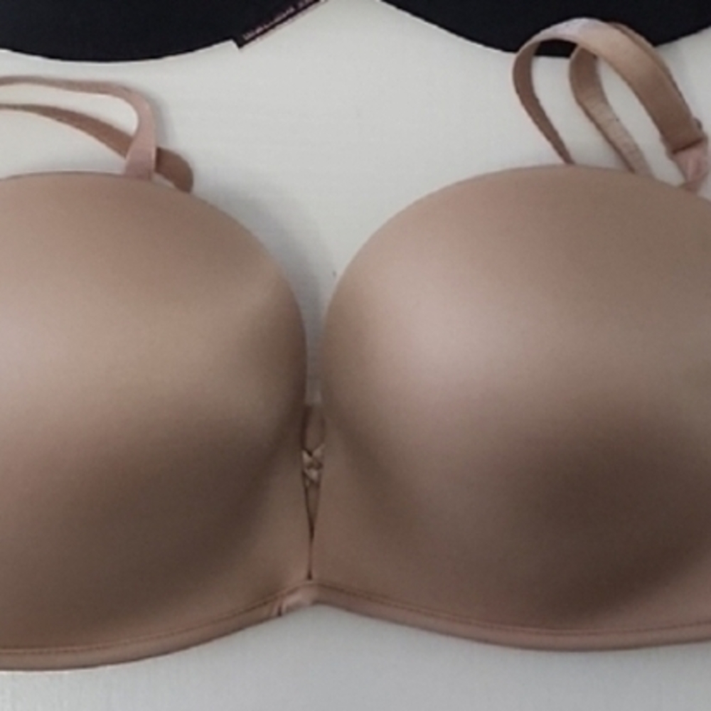 Women's Tan Strapless Bra